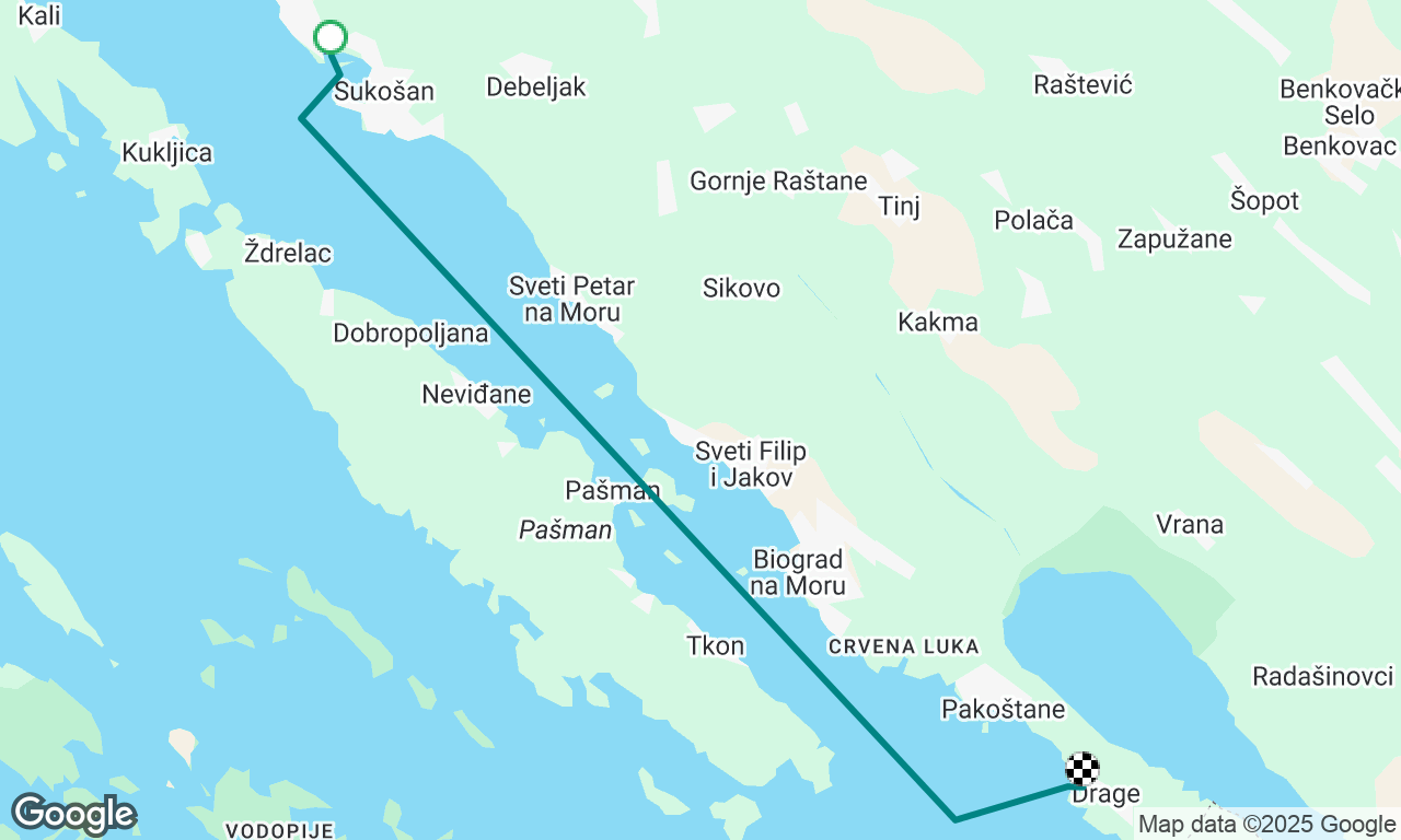 Flotielje Sukosan noord dag #1