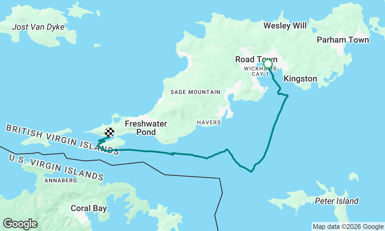 Voyage map