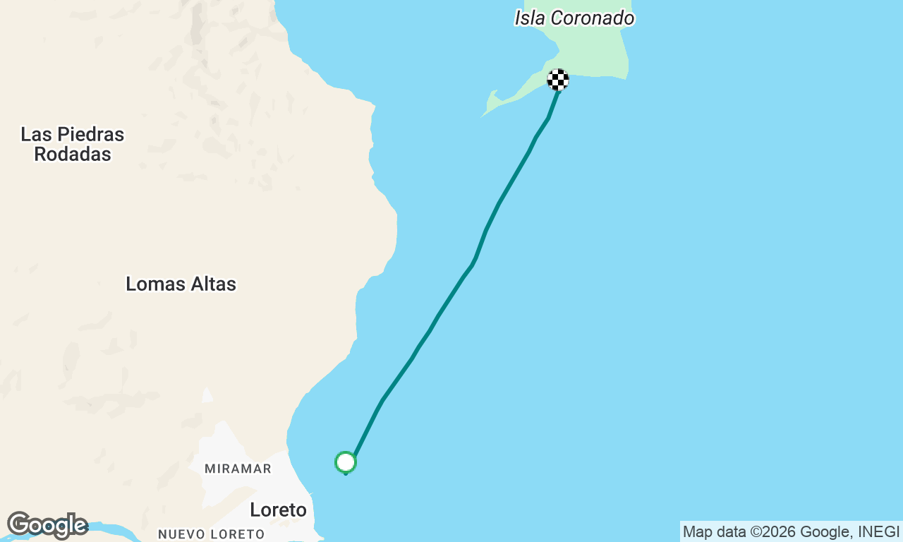 Voyage map