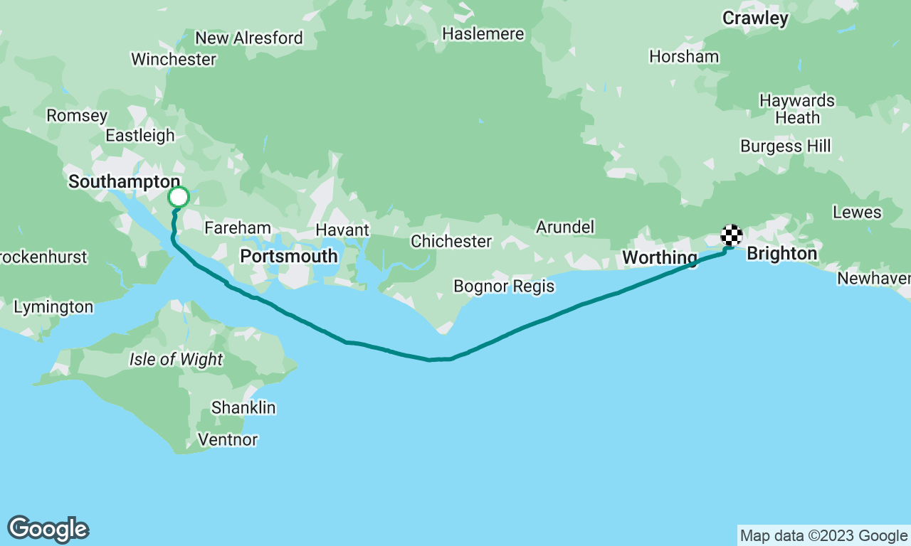 Southampton to Shoreham