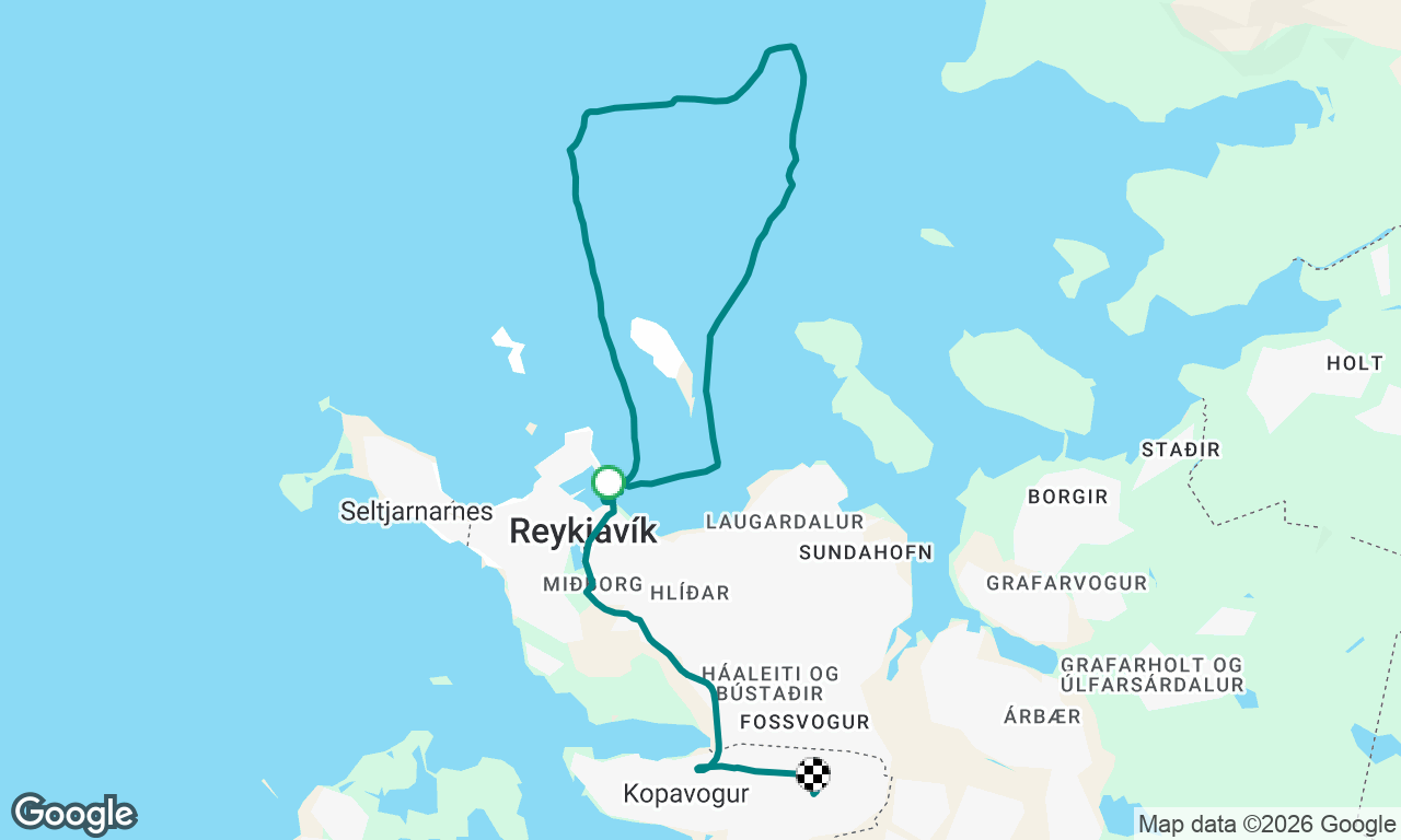 Voyage map