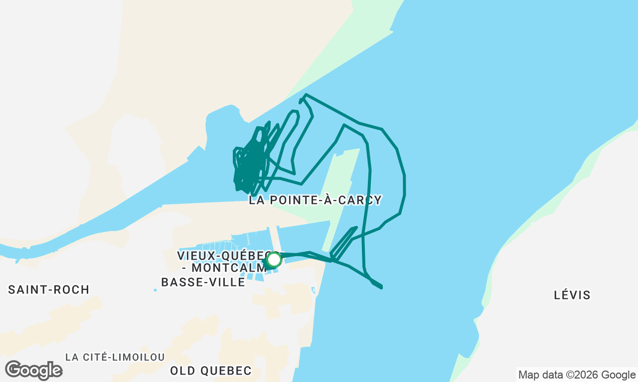 Voyage map