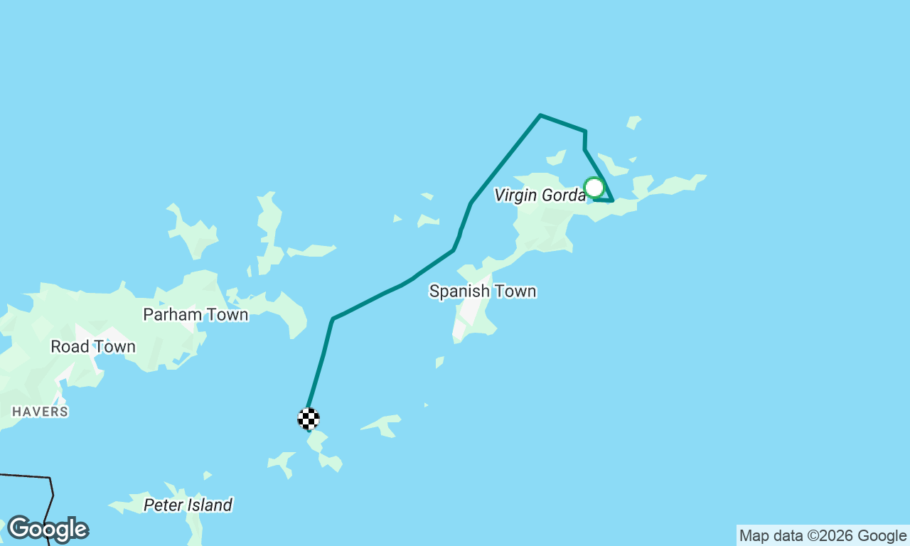 Virgin Gorda to Cooper Island