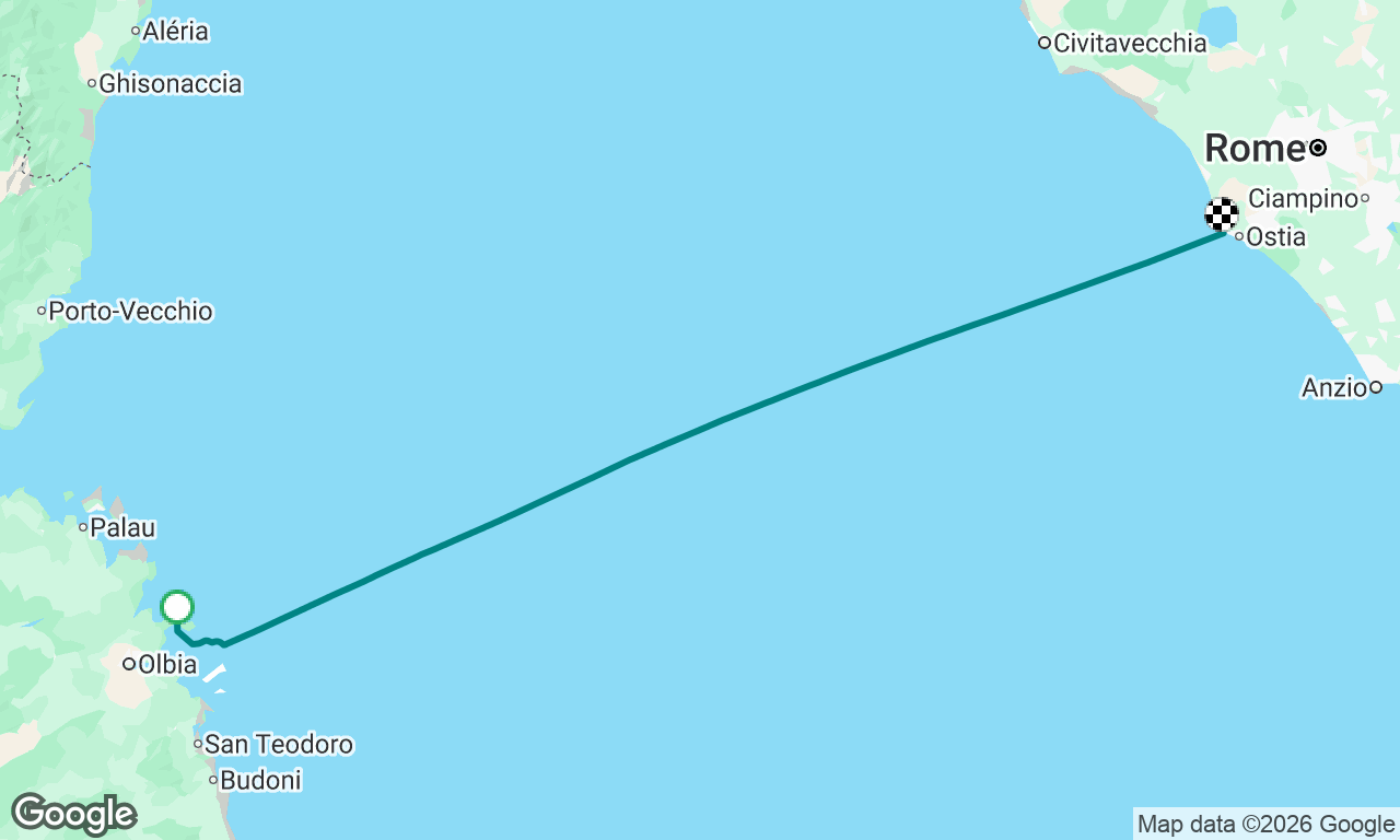 Voyage map