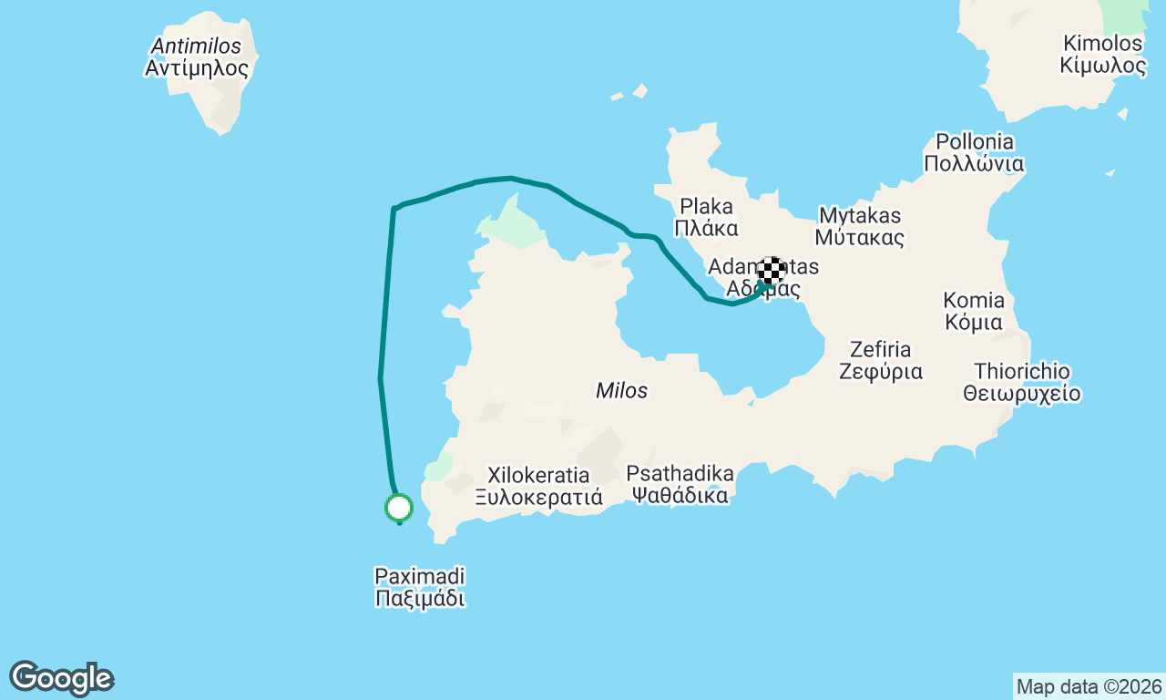 Voyage map