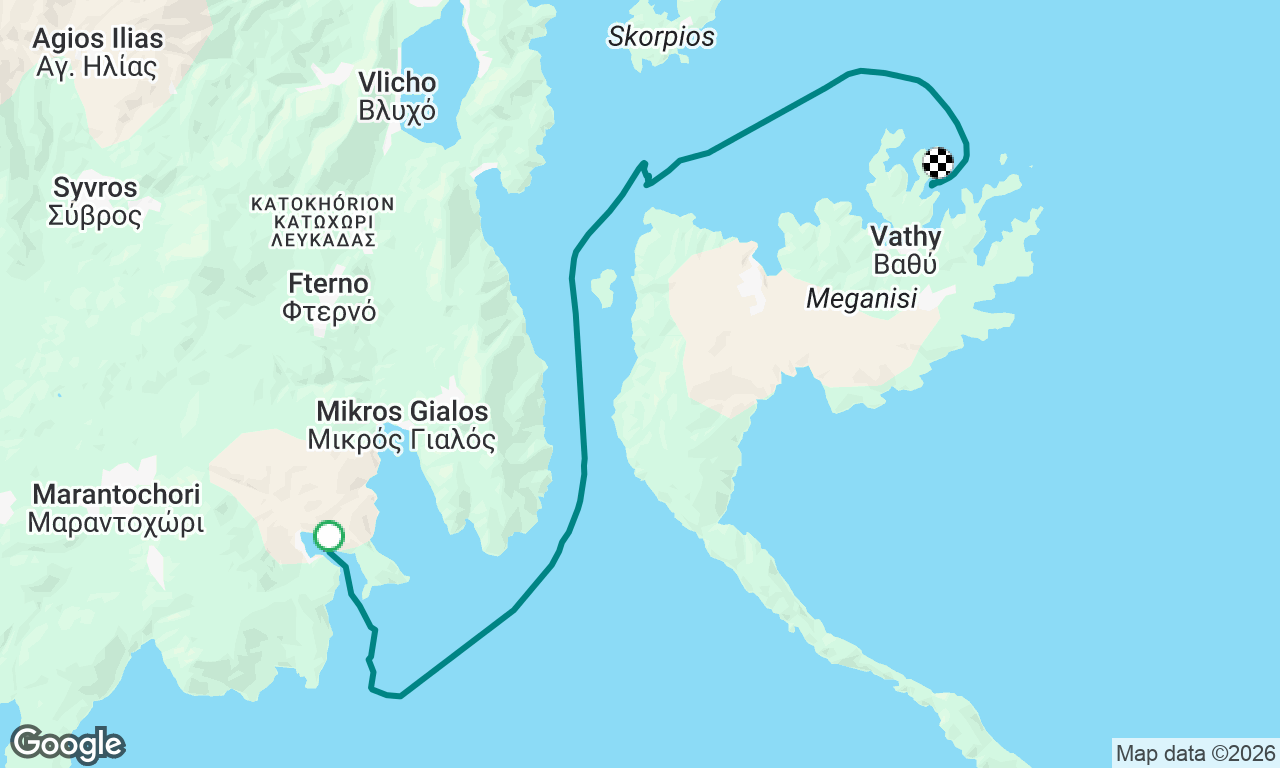 Voyage map
