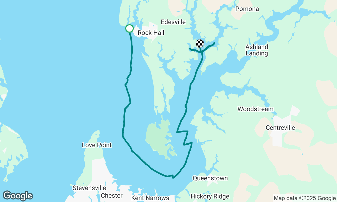 Sporty Sail to Langford Creek for first overnight at anchor