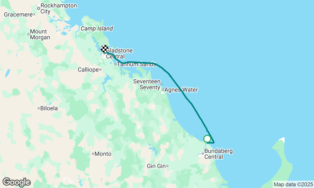 Windeward Bound Bundaburg to Gladstone