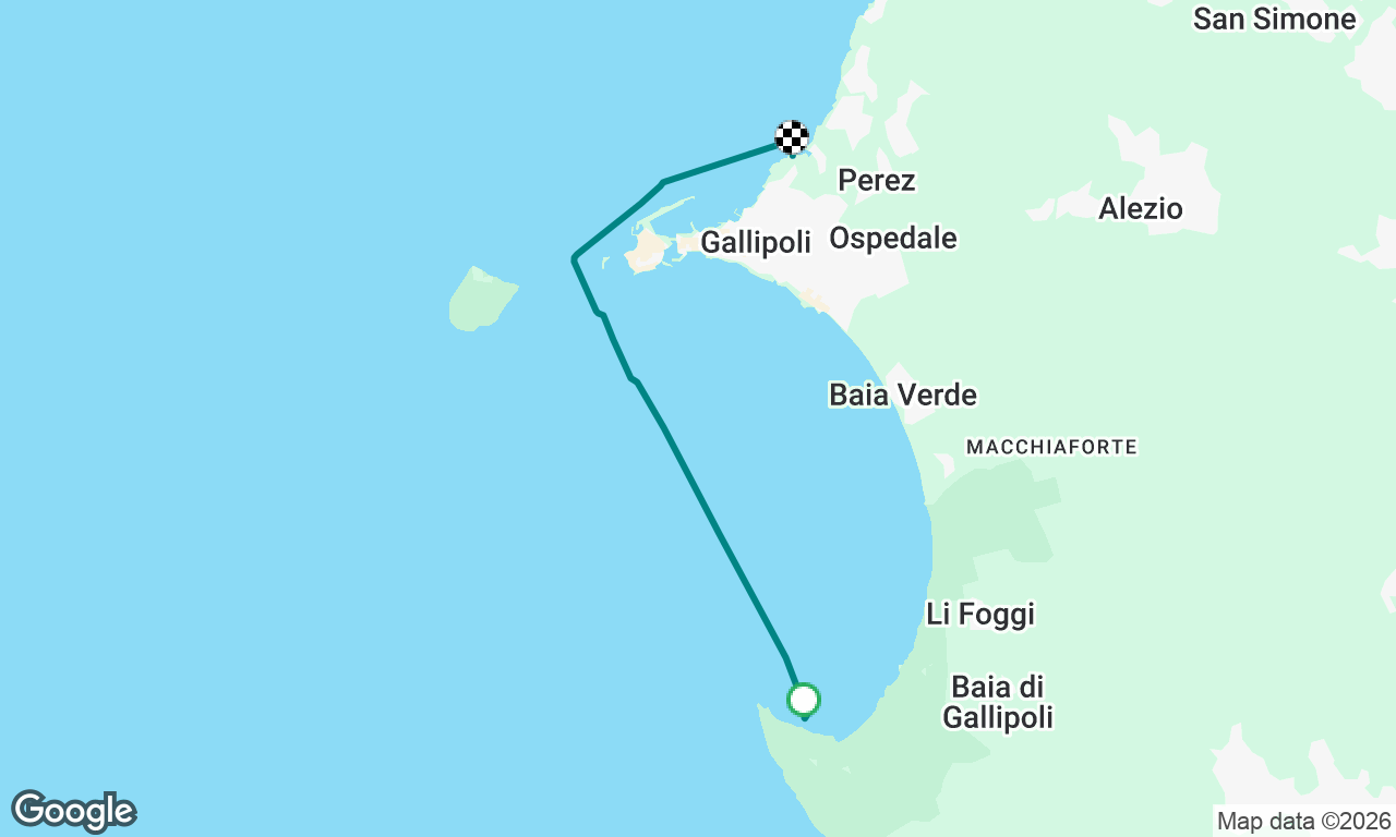 Voyage map