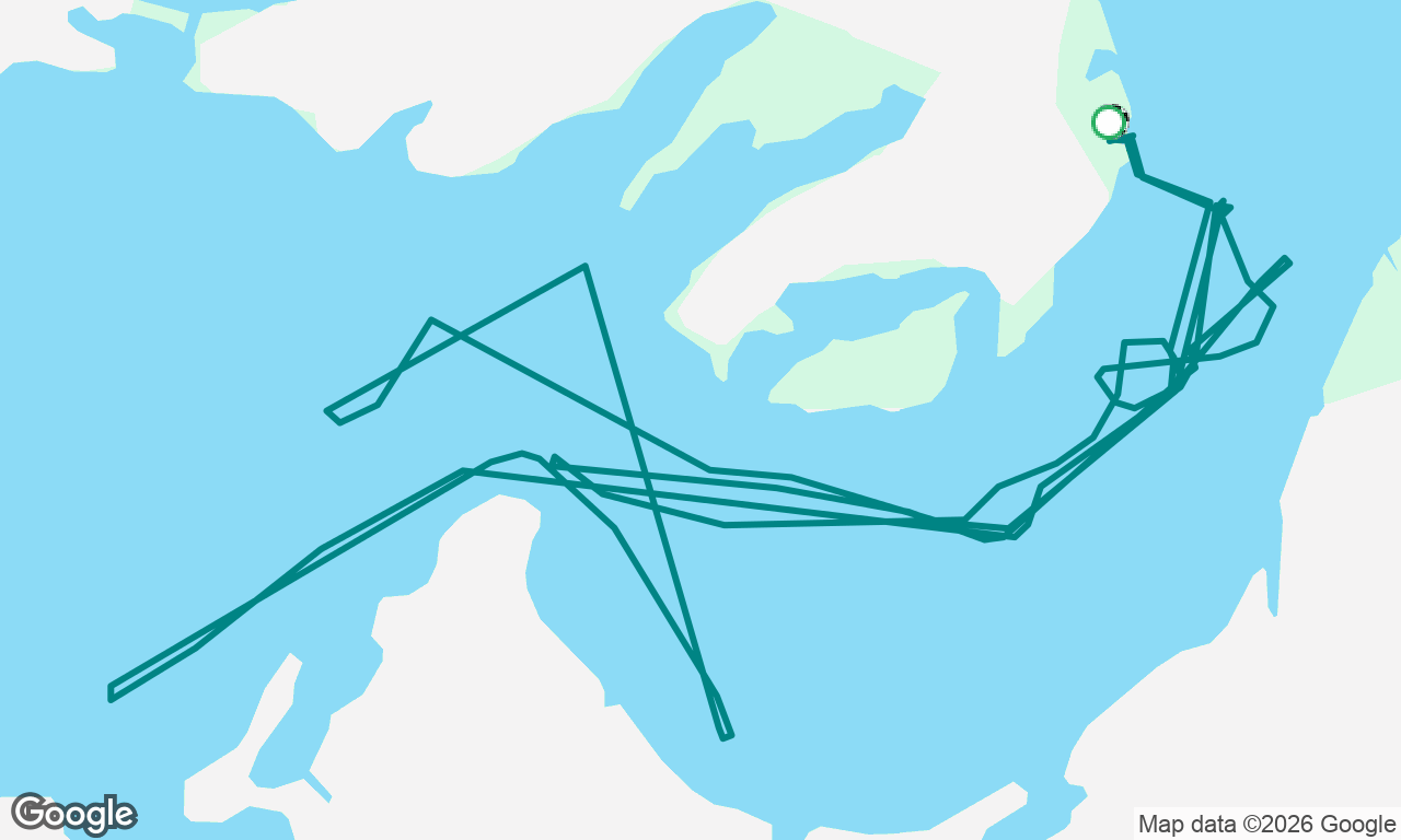 Voyage map