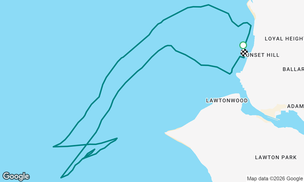 Saturday sail around