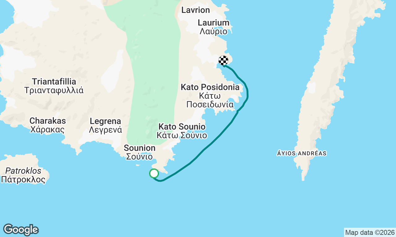 Voyage map