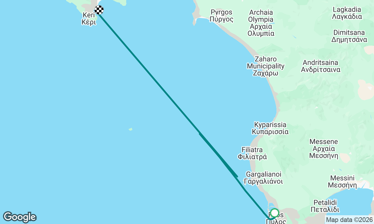 Voyage map