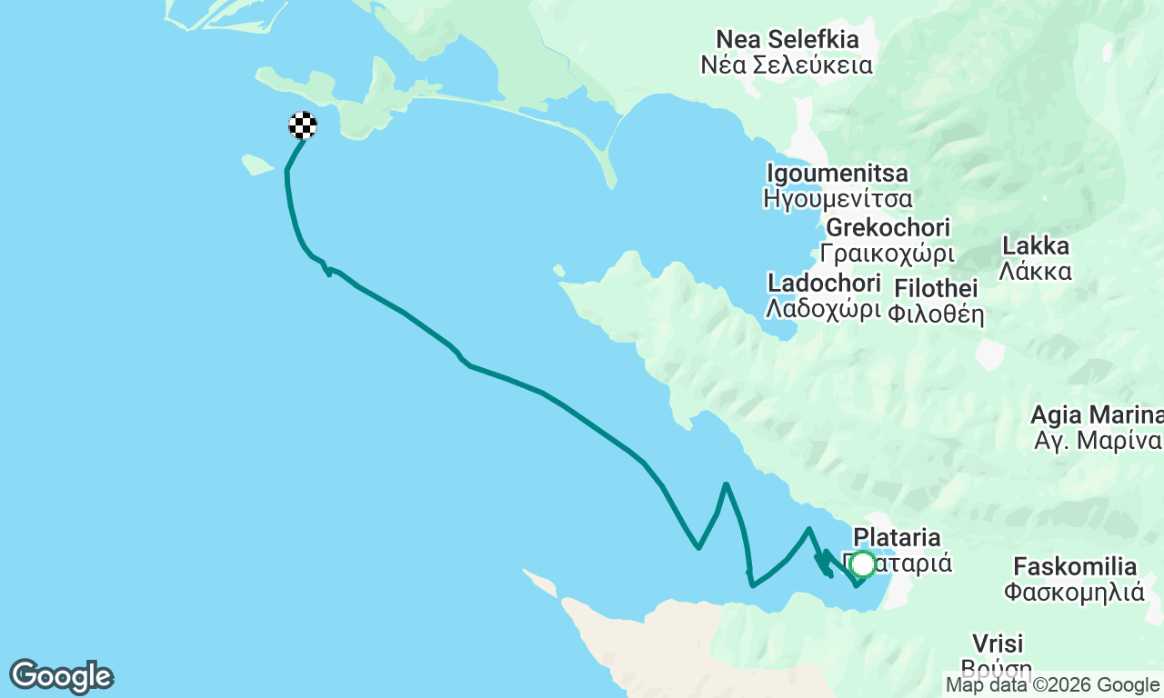 Voyage map