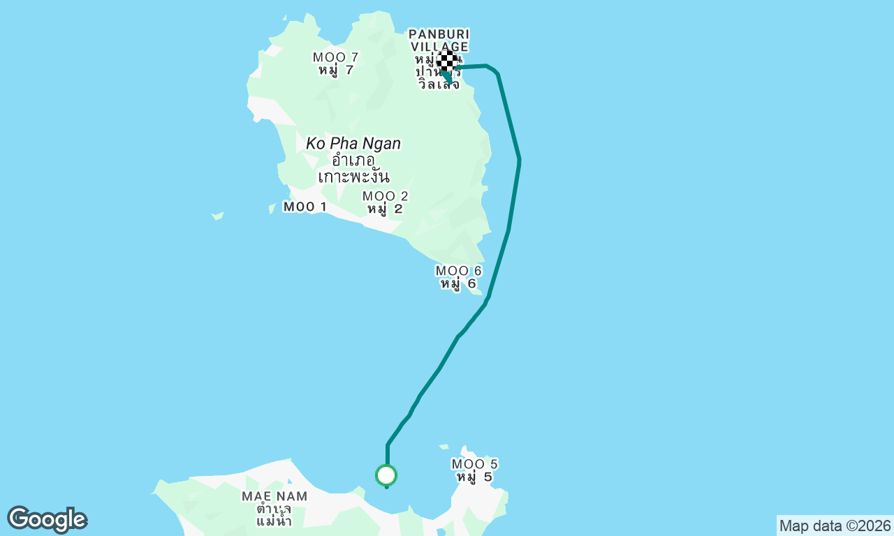 Voyage map