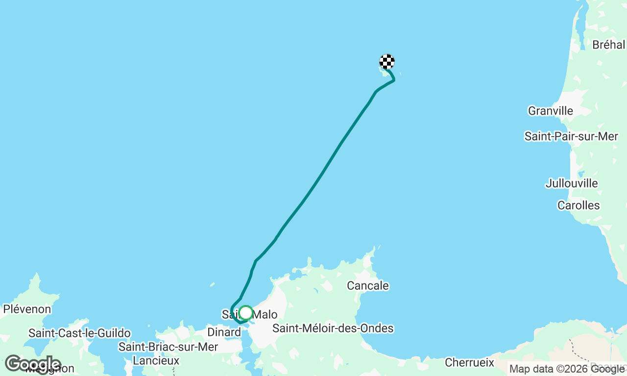 Elite Day 6 St Malo to Iles Chaussey
