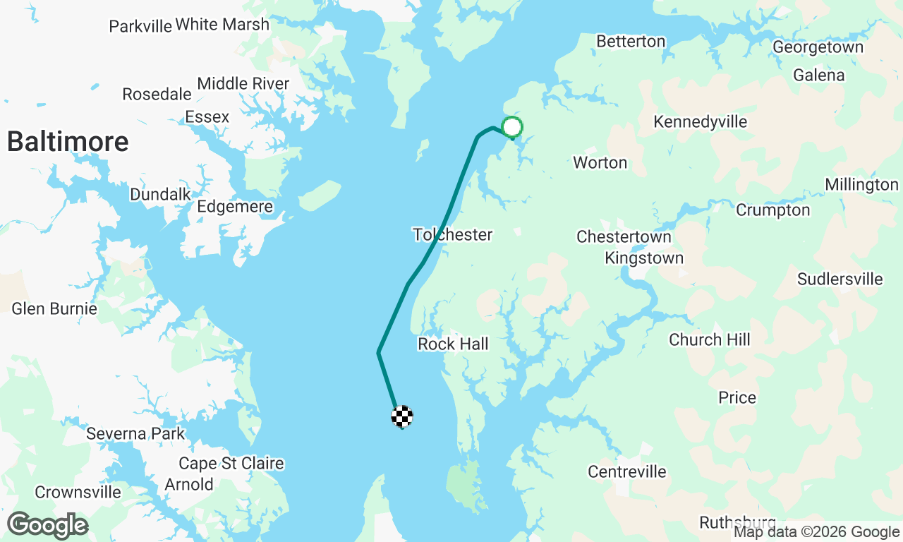 Voyage map
