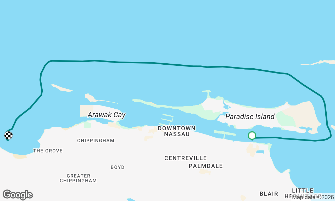 Voyage map