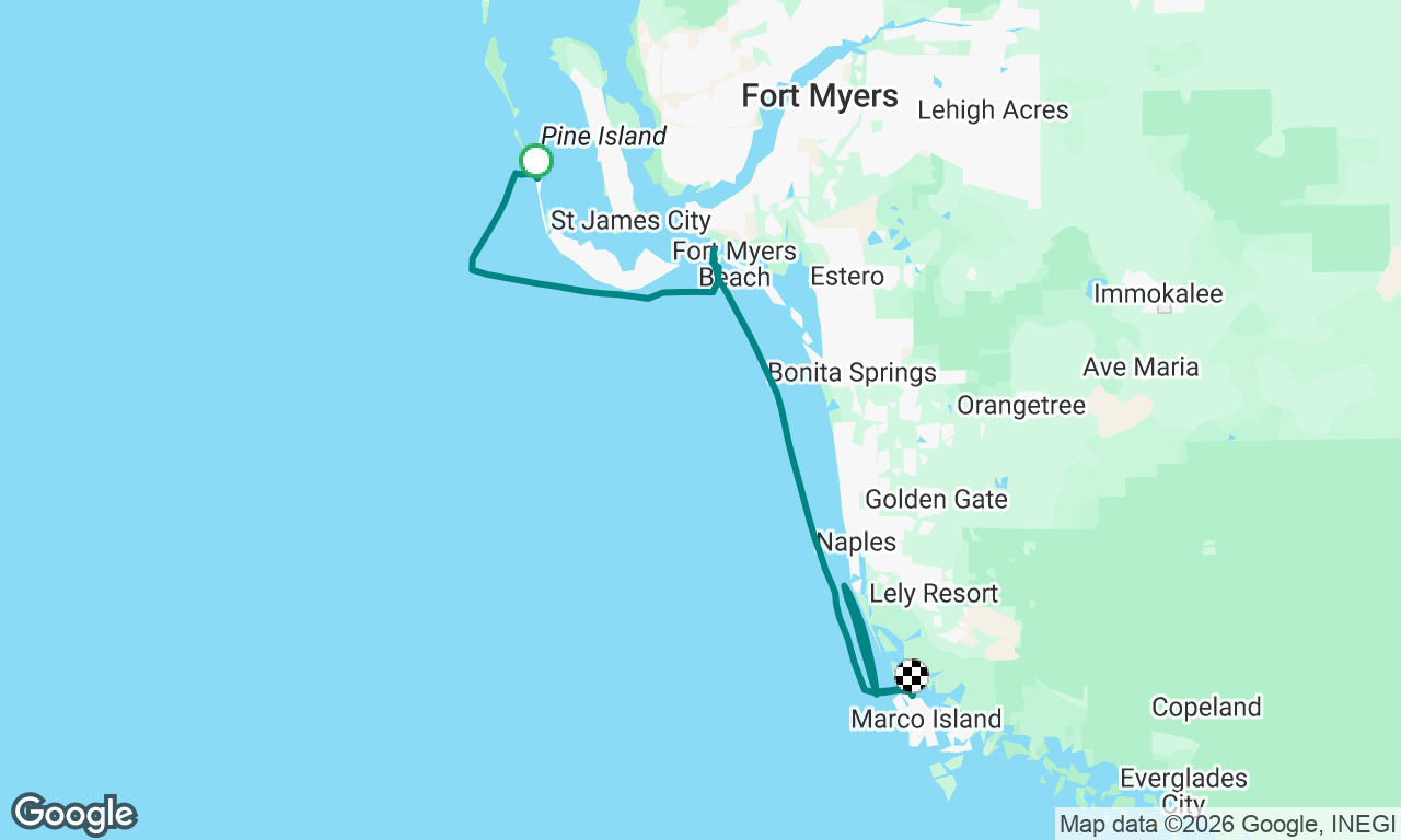 Voyage map