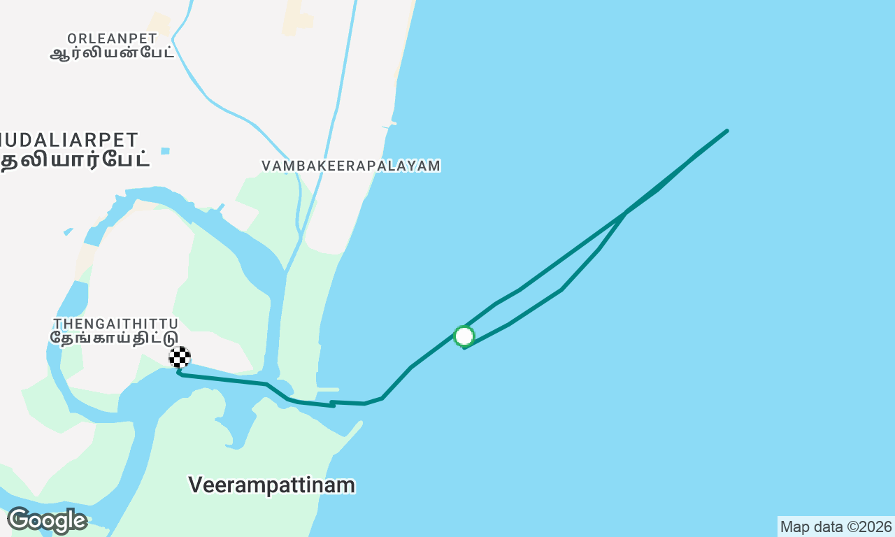 Voyage map