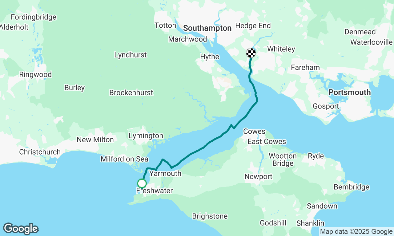 Totland to Hamble