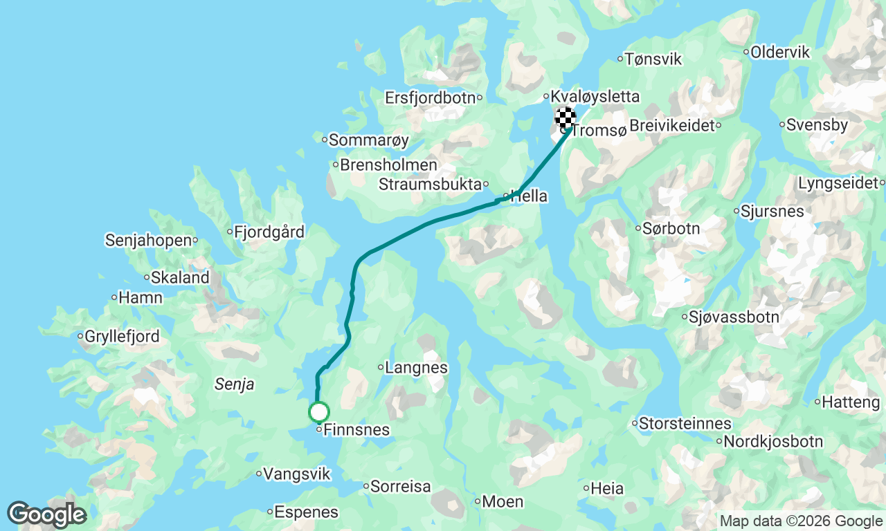Voyage map