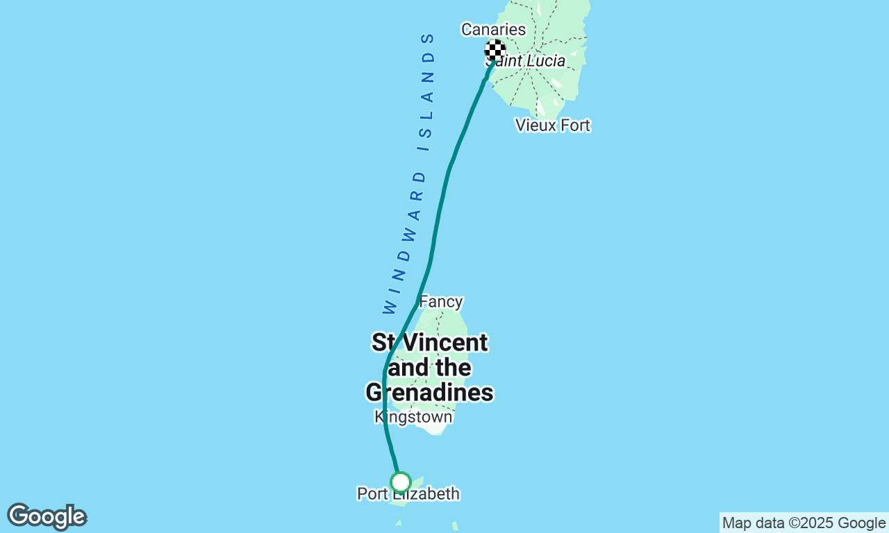 Fourth Leg - Greneda to St. Lucia
