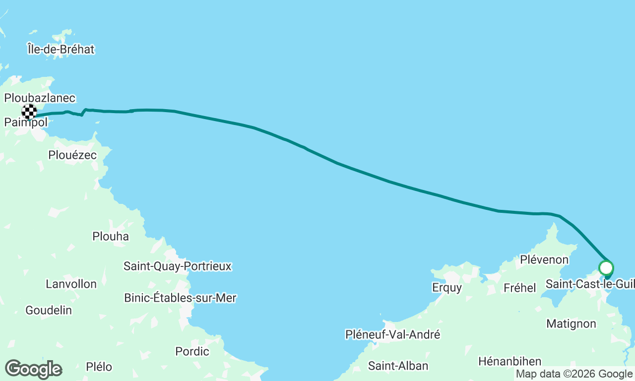 St Cast to Paimpol Leg 7