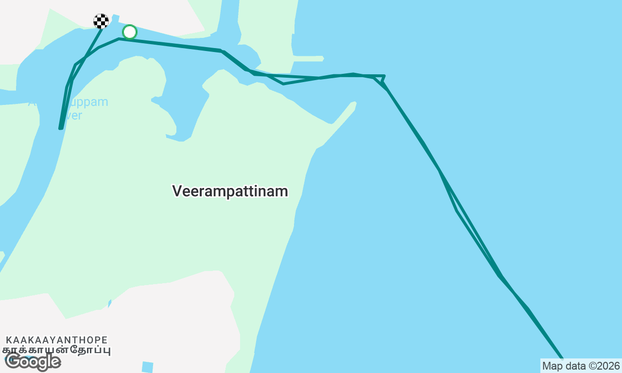 Voyage map