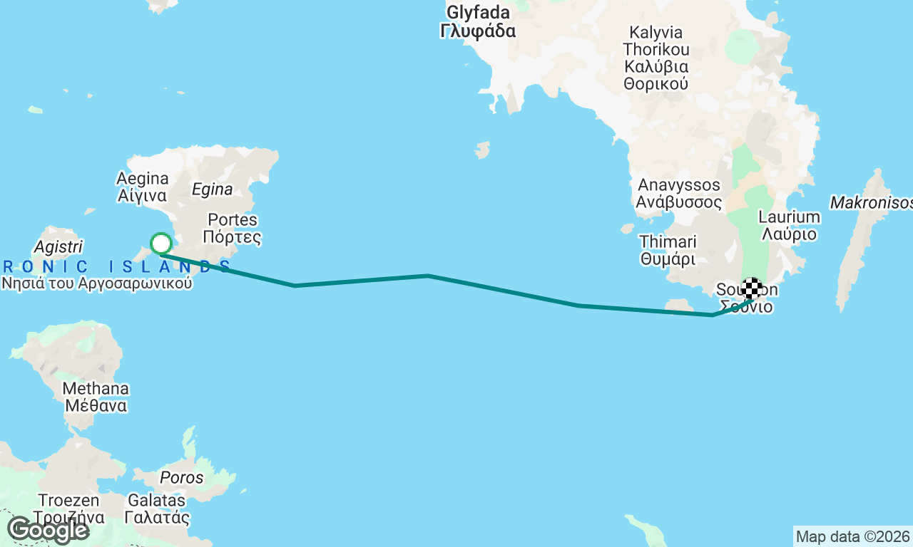 Voyage map