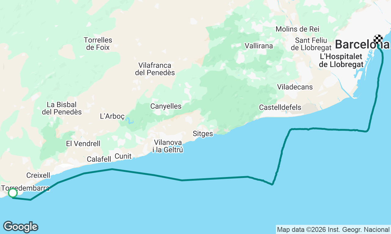 Tarragona para Barcelona