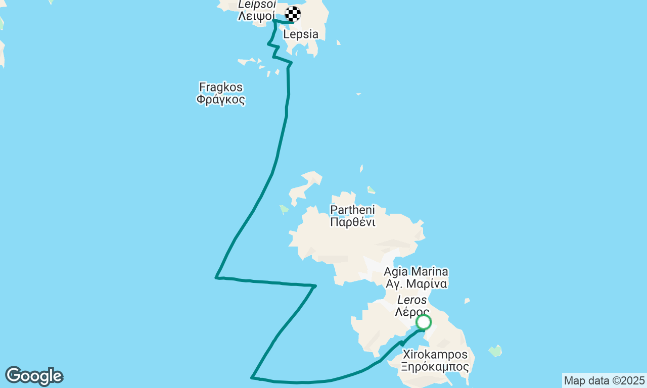 250910 Leros to Lipsi