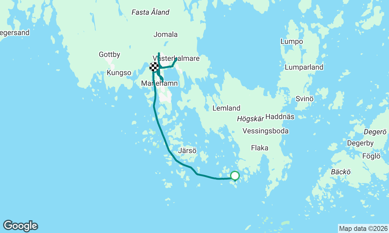 Voyage map