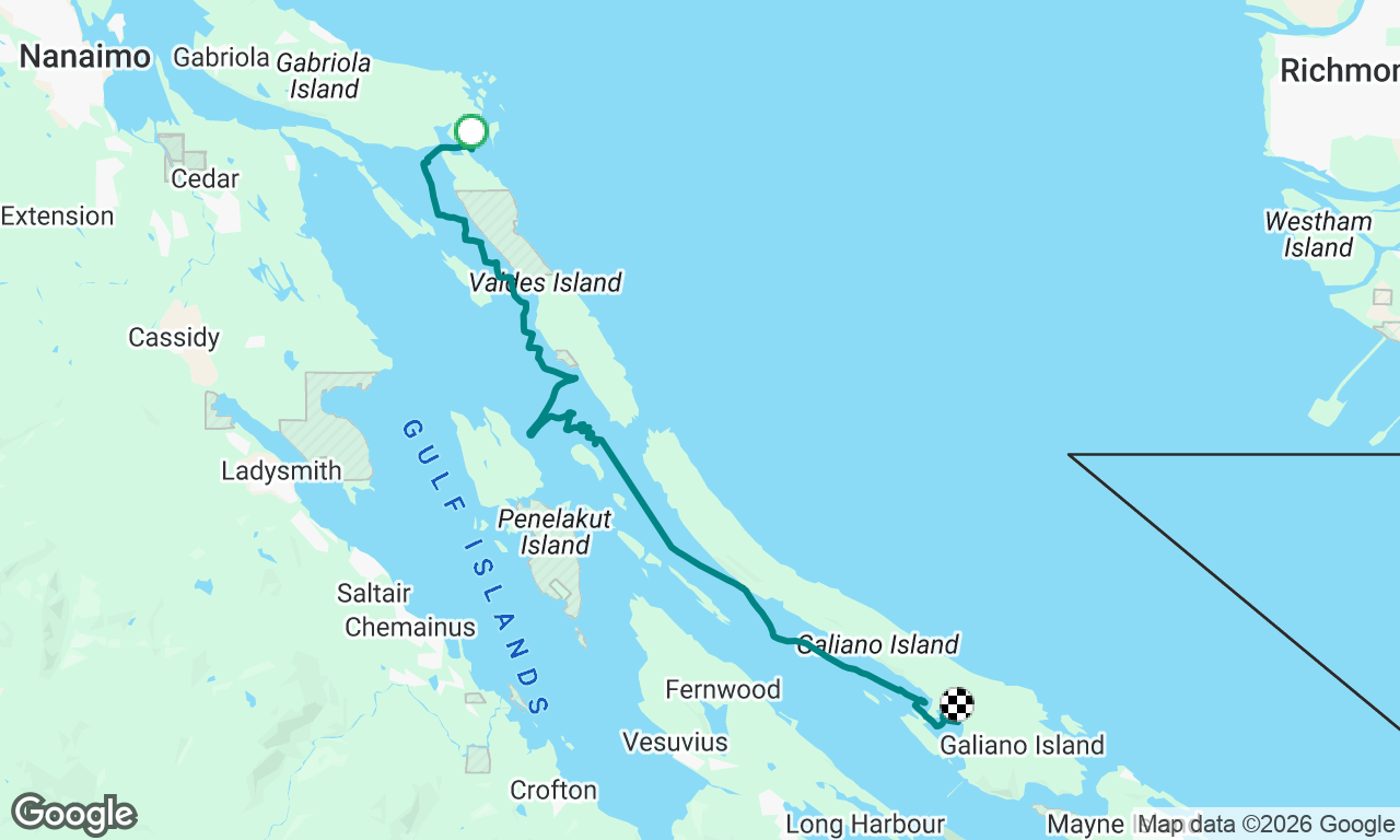 Voyage map