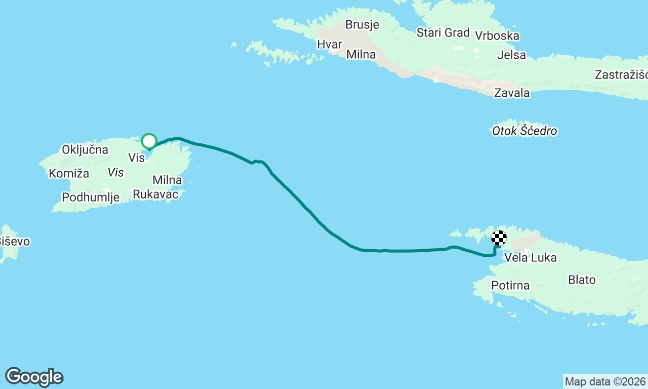 Voyage map