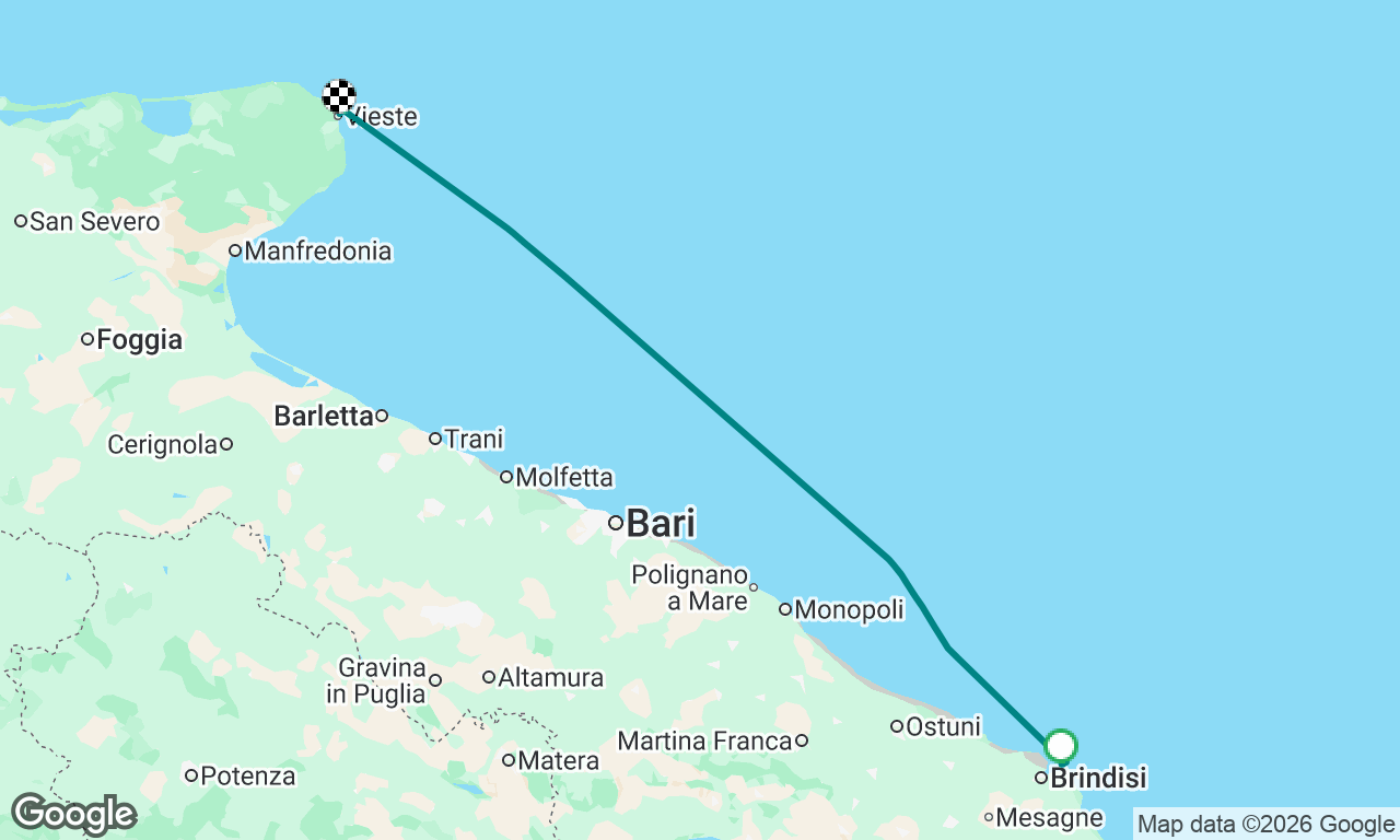 Voyage map