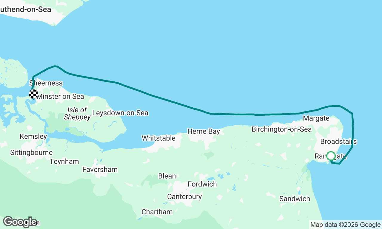 Ramsgate to Queenbrough