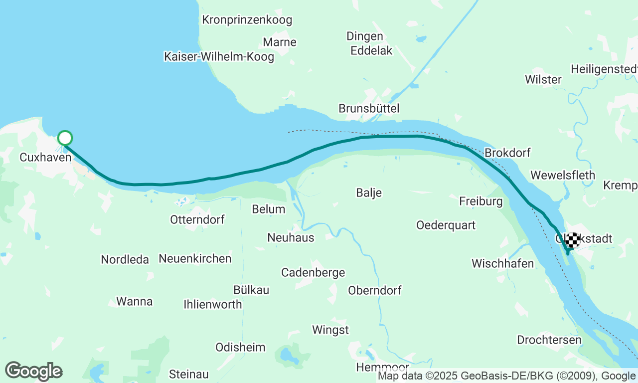 Cuxhaven-Glückstadt 