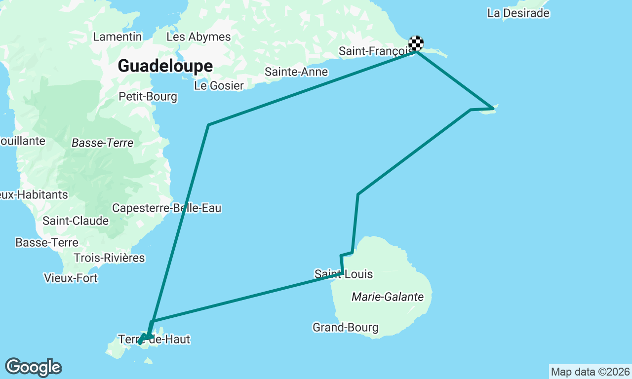 Voyage map