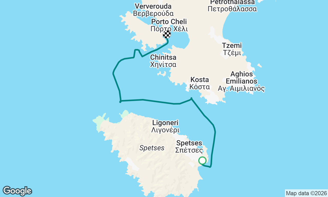 Voyage map