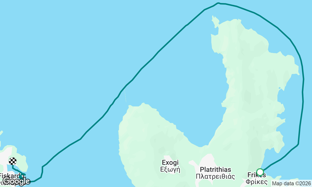 Voyage map