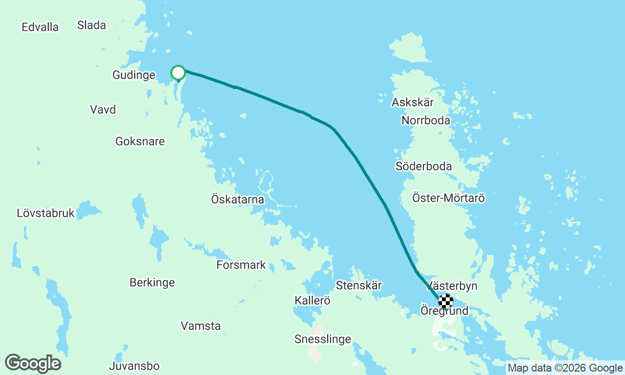 Voyage map