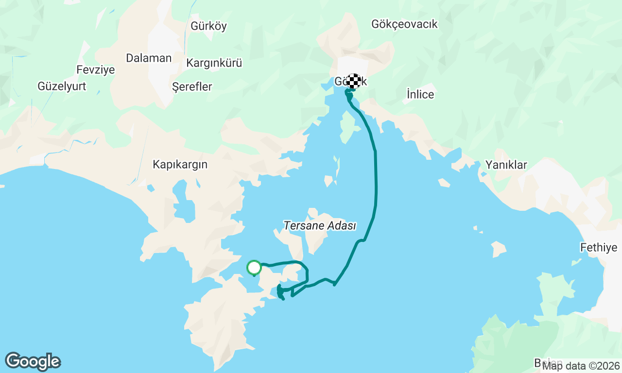 Voyage map