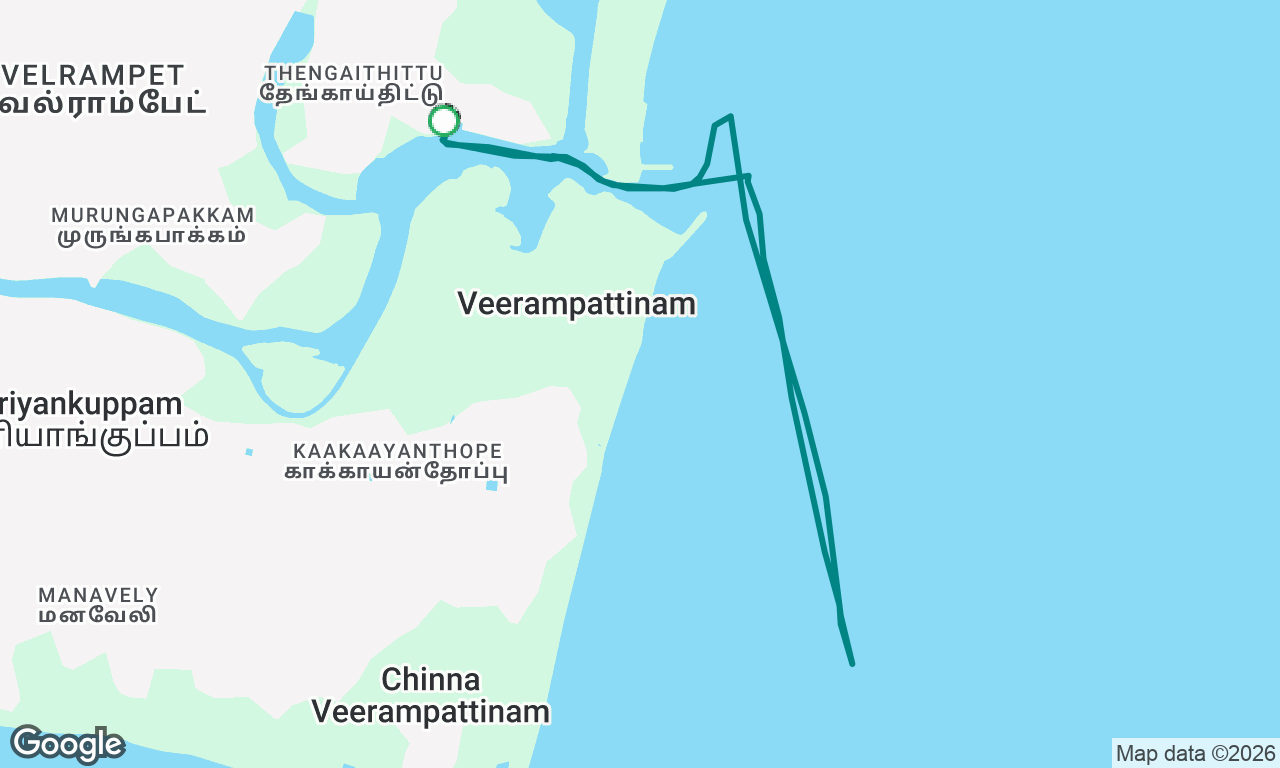 Voyage map