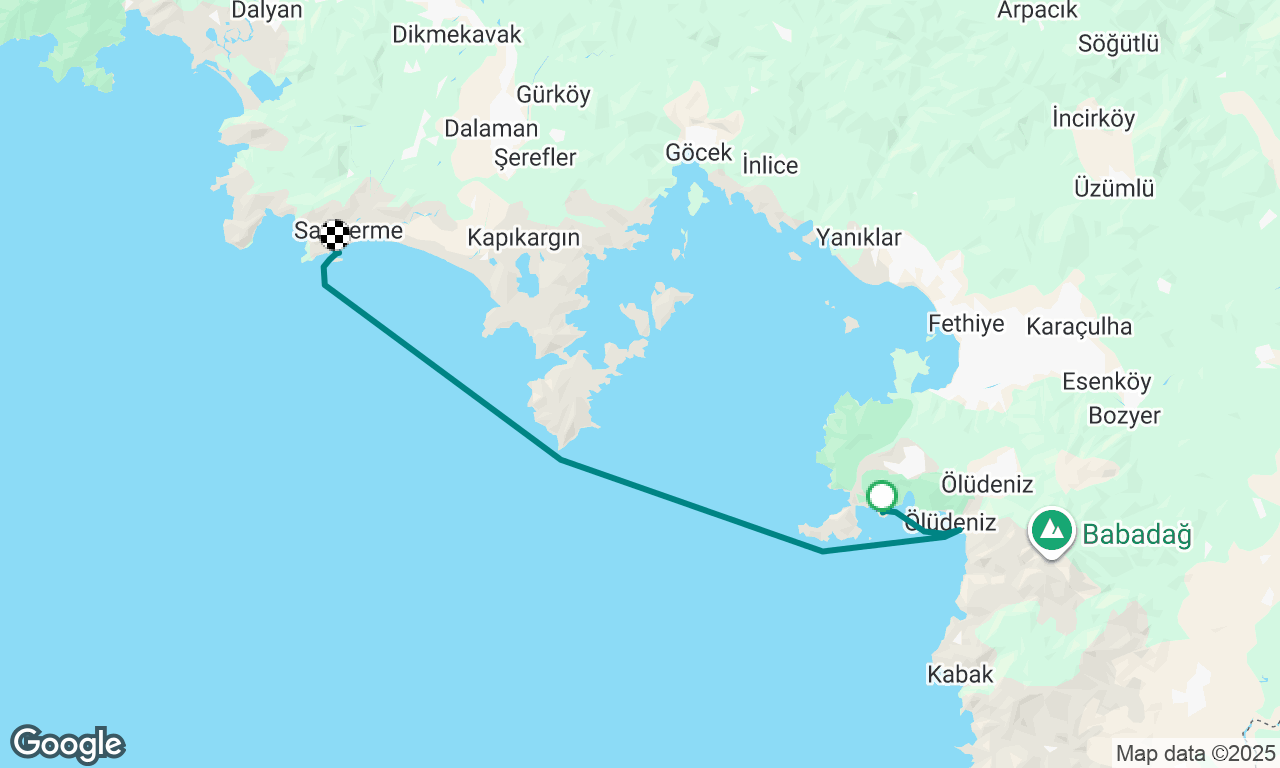 Gemiler Adasi - Oludeniz - Baba Adasi