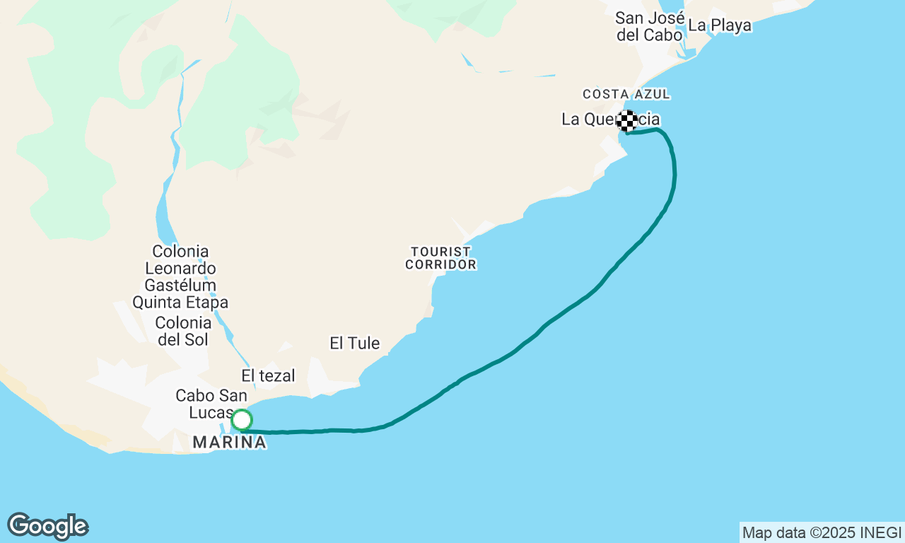 Cabo to La Palmilla