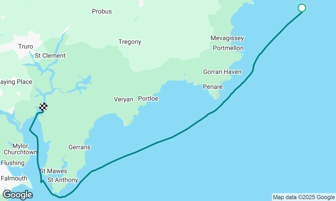 Fowey to Truro river