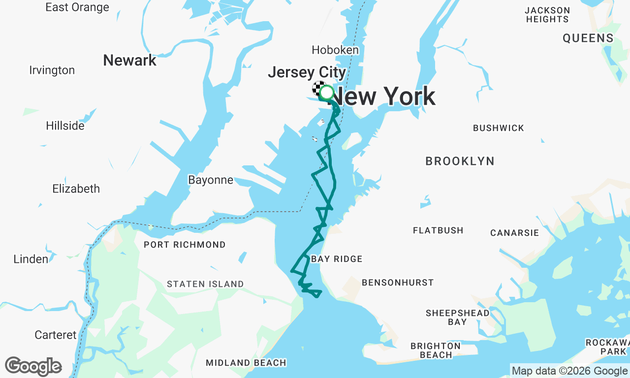 Voyage map