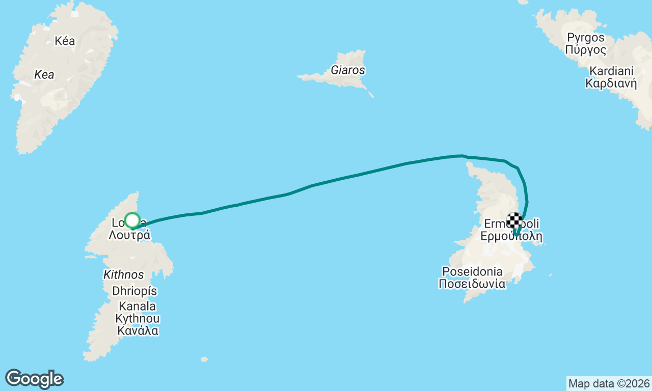 Kithnos to Siros