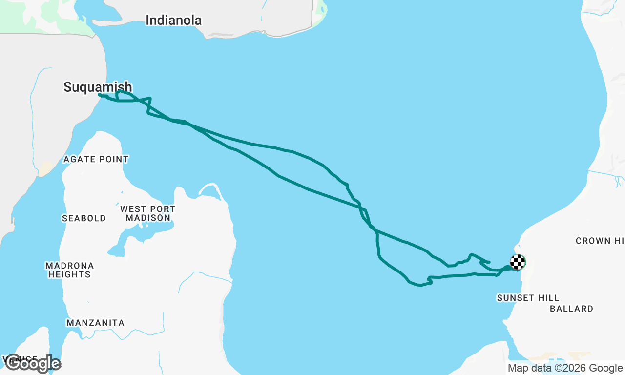 Voyage map